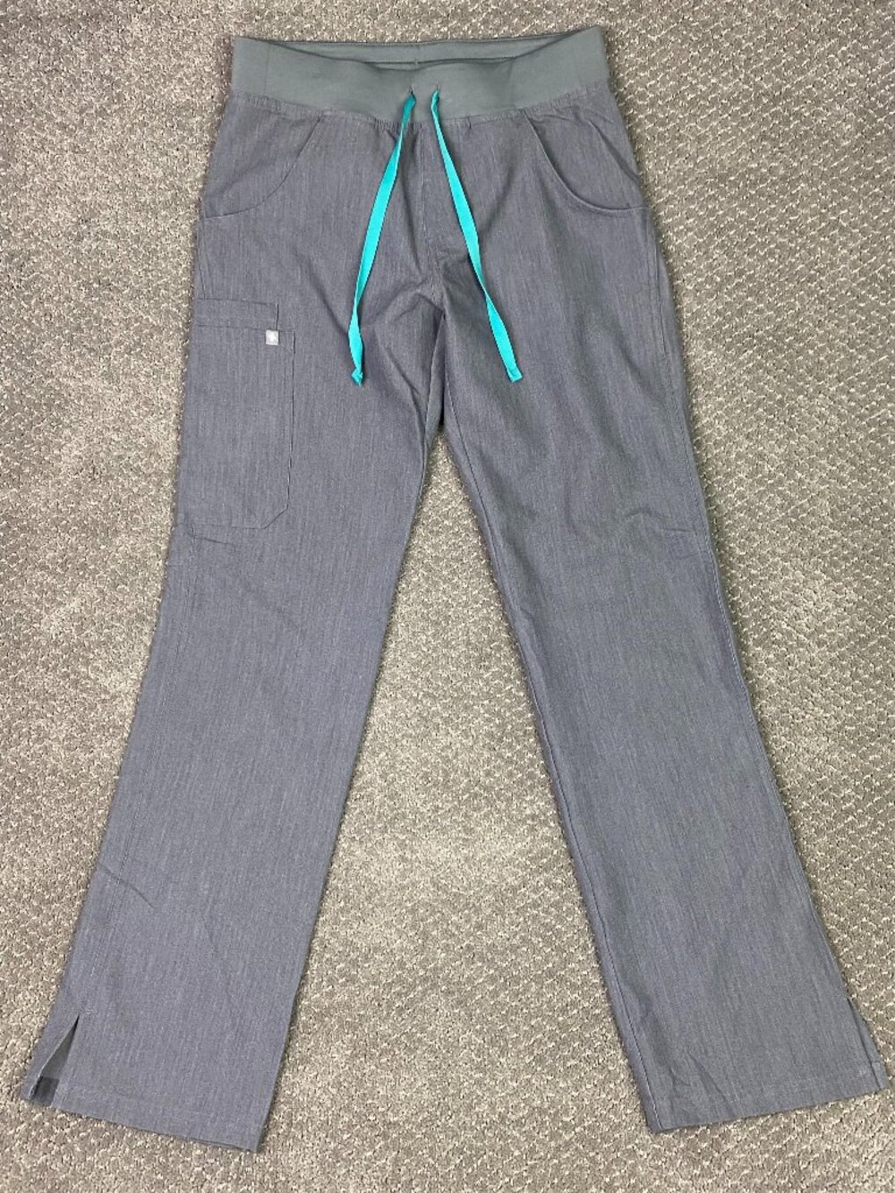 Figs Kade Cargo Scrub Pants Womens XS Gray T21004 Nurse